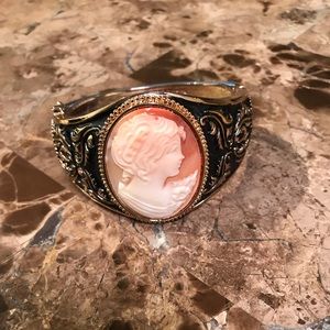 Amedeo Cameo enamel bracelet